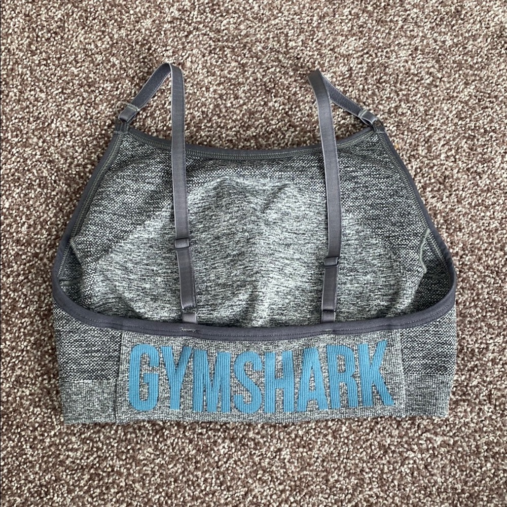 Gymshark High Neck Logo Bra